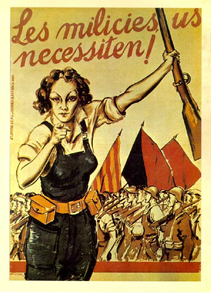 cartell de C. Arteche, Sindicat de dibuixants Professionals (SDP-UGT) de Barcelona